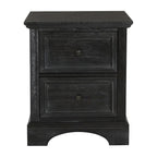 Farmhouse Basics King Bedroom Set with 2 Nightstands, 1 Dresser and 1 Mirror