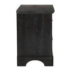 Farmhouse Basics King Bedroom Set with 2 Nightstands, 1 Dresser and 1 Mirror