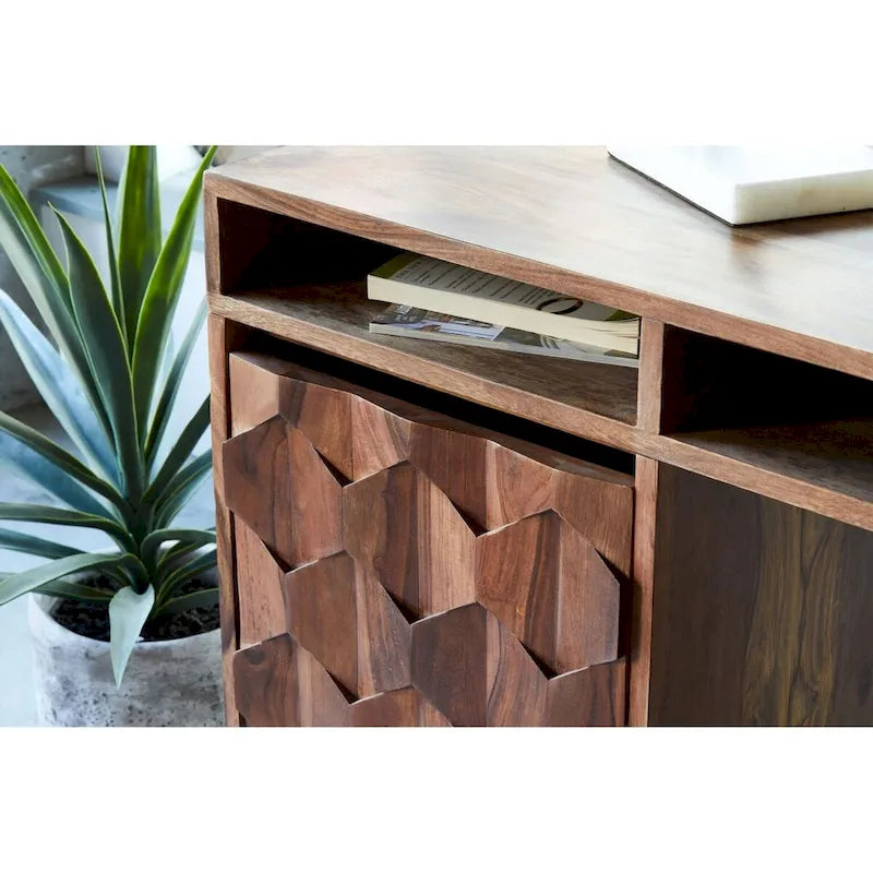Aurelle Home Oslo Mid-Century Modern Desk