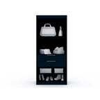 Mulberry Open 3 Sectional Modern 4 Drawer Wardrobe Corner Closet Set of 3