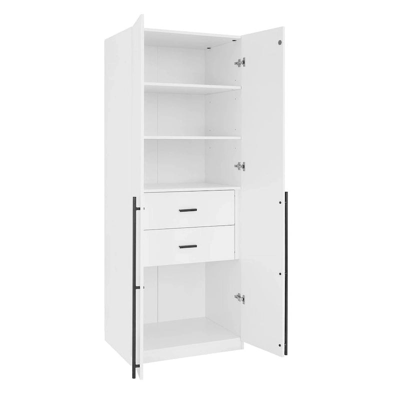 Manhattan Comfort Lee Modern 1.0 Freestanding Wardrobe Closet Armoire