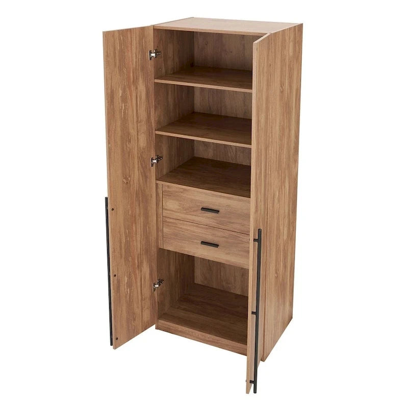Manhattan Comfort Lee Modern 1.0 Freestanding Wardrobe Closet Armoire