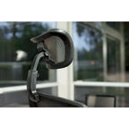 ErgoMax Office Fully Meshed Ergonomic Height Adjustable Brown Office Chair w/Armrests & Headrest, 52 Inch Max Height