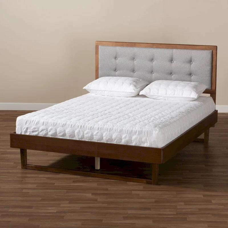 Viviana Modern and Contemporary Platform Bed