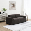 [VIDEO provided] [New] 71*35.5 Modern Linen Fabric Sofa,Stylish and Minimalist 2-3 Seat Couch,Easy to Install,Exquisite Lovesea