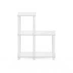 Furinno Turn-N-Tube No Tools 2-Tier Elevated TV Stands