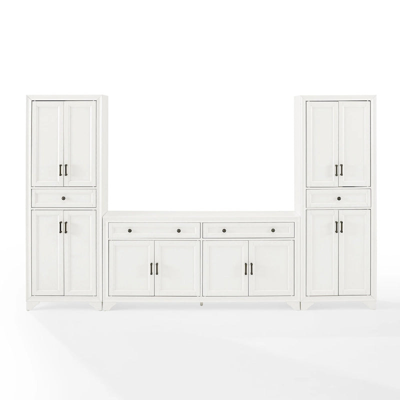 Crosley Tara 3Pc Sideboard And Pantry Set - 15x108.5x67.75