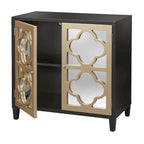 Lifestorey Broadway Mirrored Double Door Cabinet