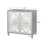 Lifestorey Broadway Mirrored Double Door Cabinet