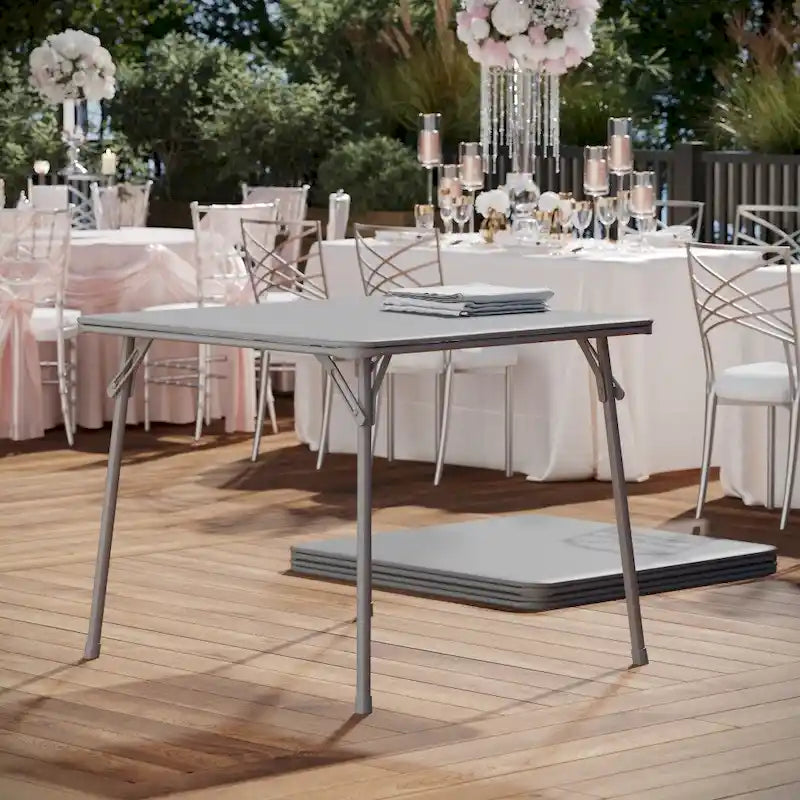 Foldable Vinyl Card Table