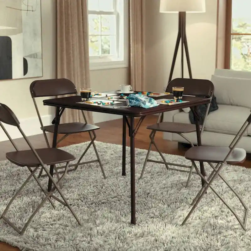 Foldable Vinyl Card Table
