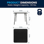 Foldable Vinyl Card Table