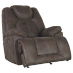 Warrior Fortress Contemporary Power Rocker Recliner Coffee