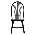 Treasures Rustic Black Sheaf Back Dining Chair (Set of 2)