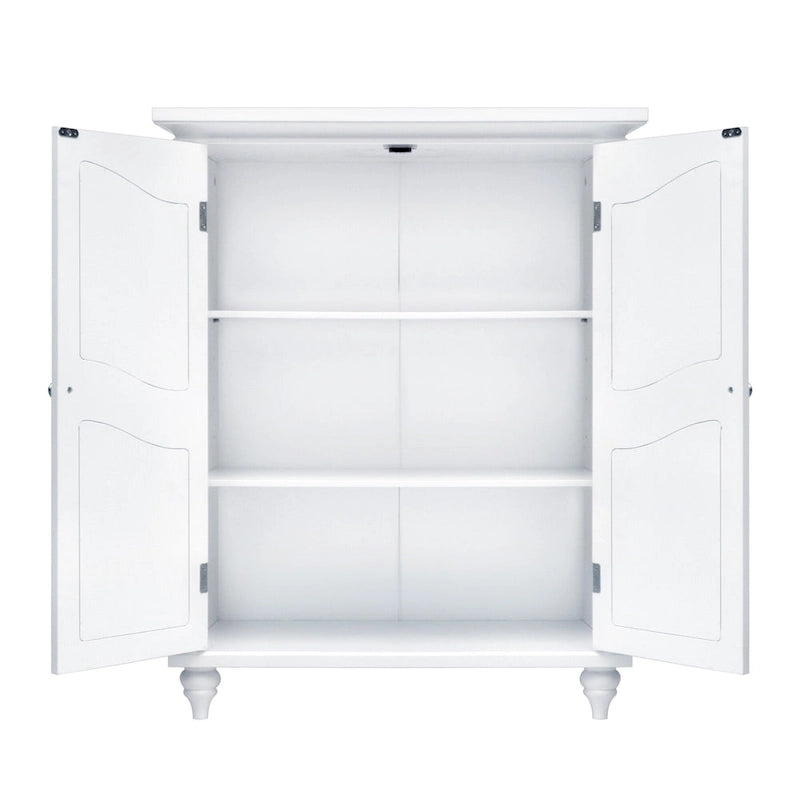 Teamson Home Versailles Freestanding Two-Door Floor Accent Cabinet