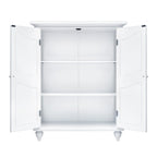 Teamson Home Versailles Freestanding Two-Door Floor Accent Cabinet