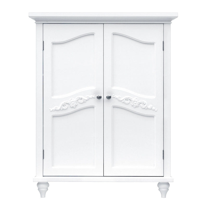 Teamson Home Versailles Freestanding Two-Door Floor Accent Cabinet