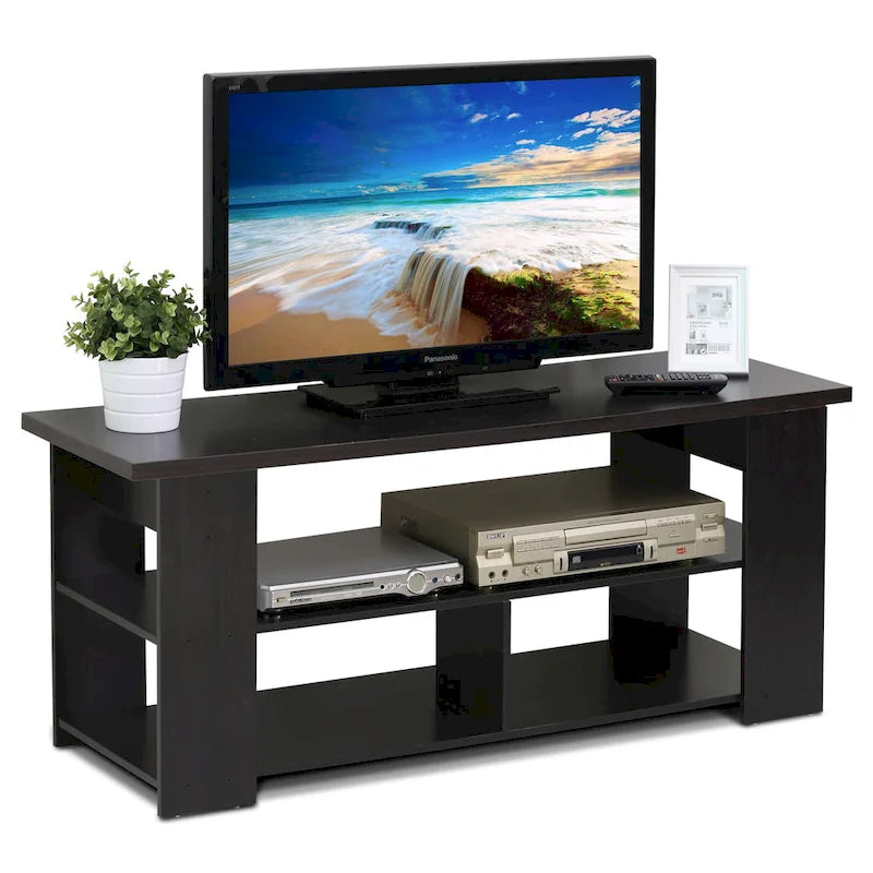 Porch & Den Eldert Espresso Media Cabinet