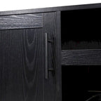 Sideboard and Bar Cabinet with Open and Closed Storage