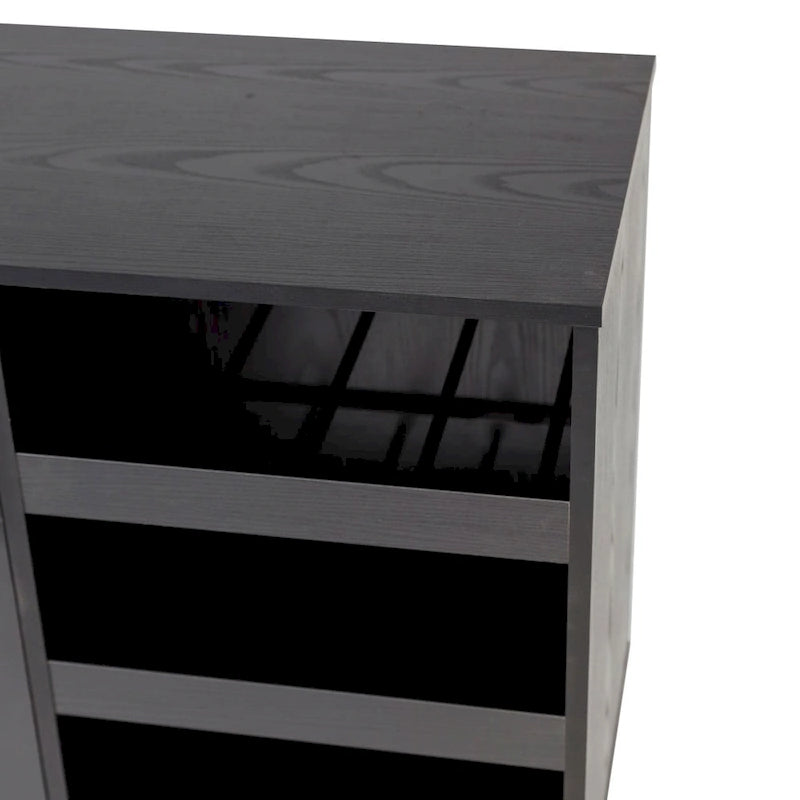 Sideboard and Bar Cabinet with Open and Closed Storage
