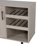 Sideboard and Bar Cabinet with Open and Closed Storage