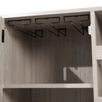 Sideboard and Bar Cabinet with Open and Closed Storage