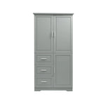 Bathroom Storage Cabinet with Drawers and Adjustable Shelf