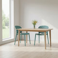 Modern Plastic Garden Patio Indoor or Outdoor Dining Stackable Chair UV Protected Armless With Dot Back Surf
