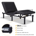 397lbs With 2-Point Massage, Dual Motors, Wireless Remote Control, Electric Lift Bed