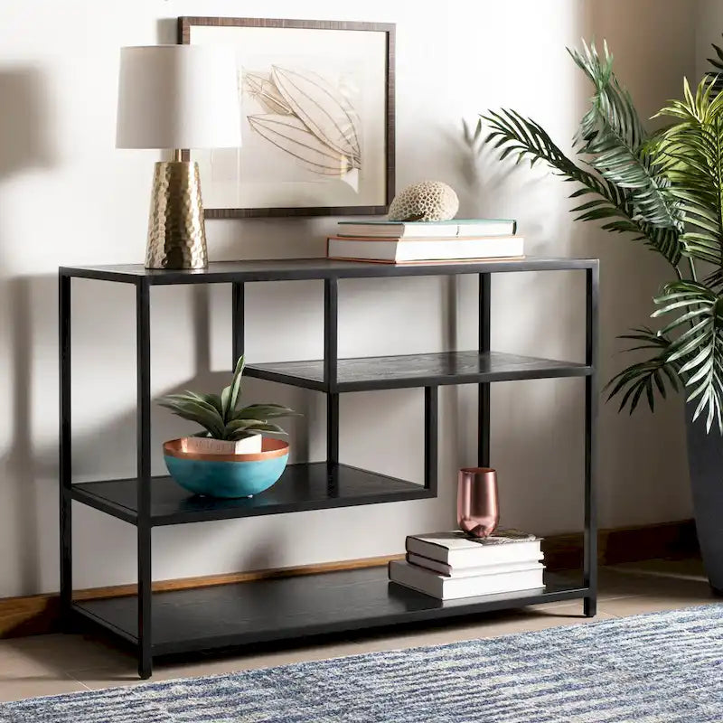 SAFAVIEH Fannye Geometric Console Table - 42 x 16 x 30.3 - 42Wx16Dx30H