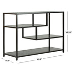 SAFAVIEH Fannye Geometric Console Table - 42 x 16 x 30.3 - 42Wx16Dx30H