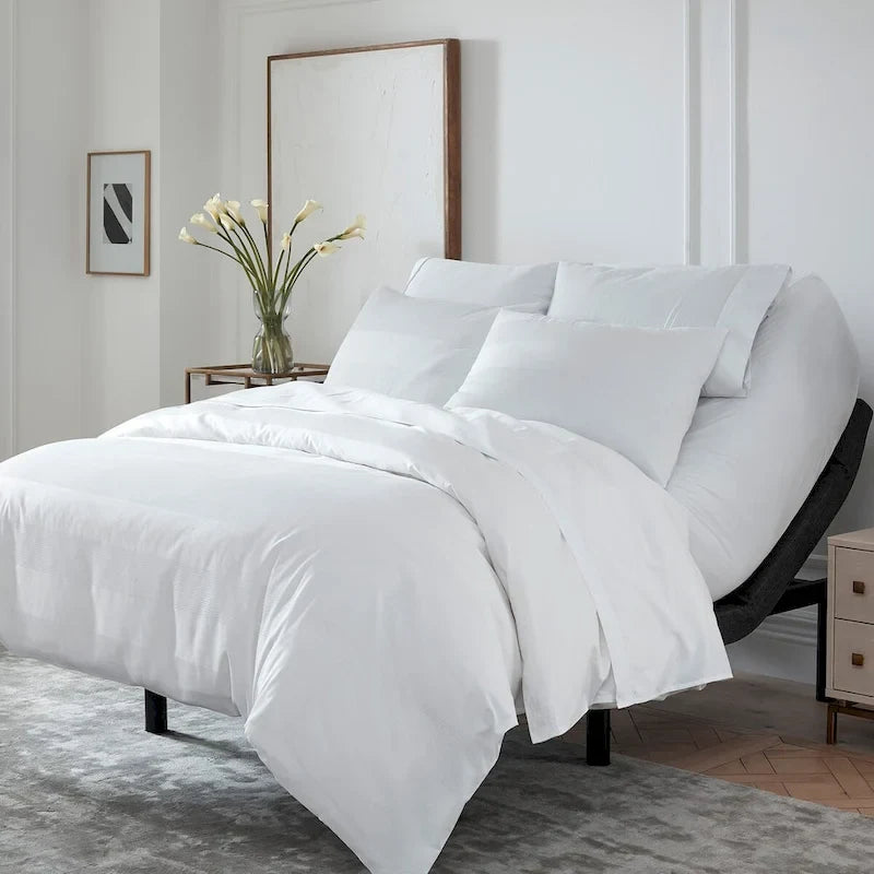Nestl Premium Adjustable Massaging Bed Frame Base with Wireless Remote