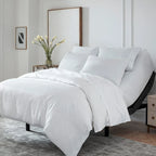 Nestl Premium Adjustable Massaging Bed Frame Base with Wireless Remote