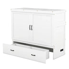 Murphy Bed with USB Port and a Large Drawer