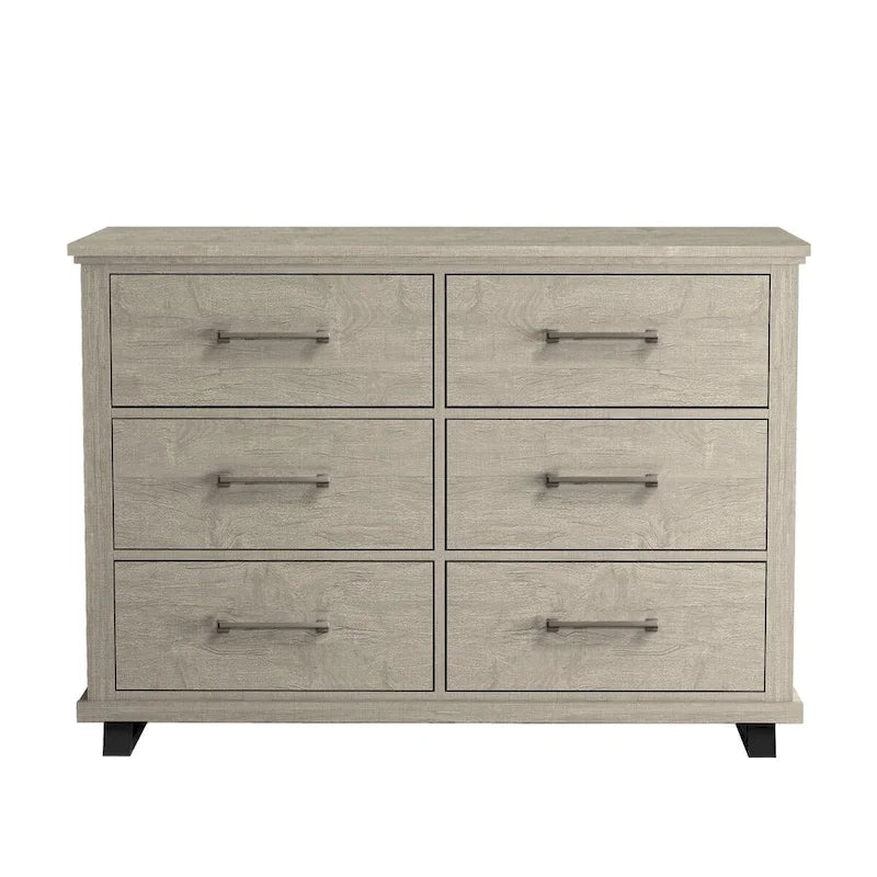 Farmhouse 3-Piece Bedroom Set - 2 Nightstand and 1 Dresser