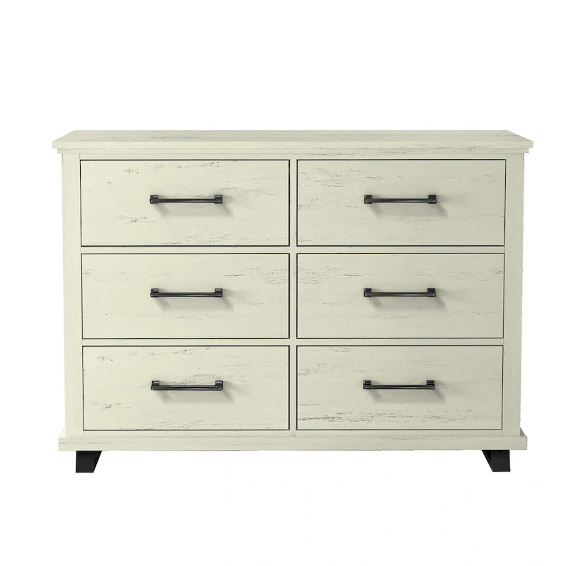 Farmhouse 3-Piece Bedroom Set - 2 Nightstand and 1 Dresser
