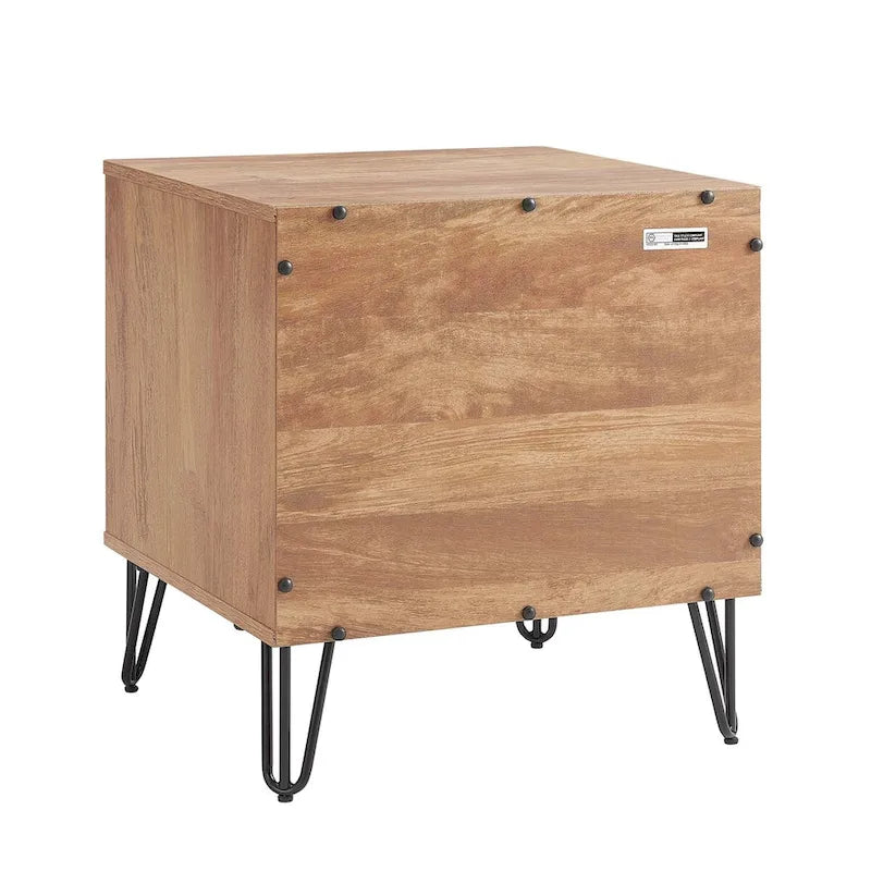 Manhattan Comfort 2-Piece Dumbo Modern Standard 3-Drawer Dresser Nightstand Set
