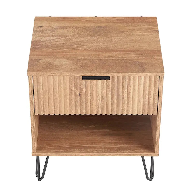 Manhattan Comfort 2-Piece Dumbo Modern Standard 3-Drawer Dresser Nightstand Set