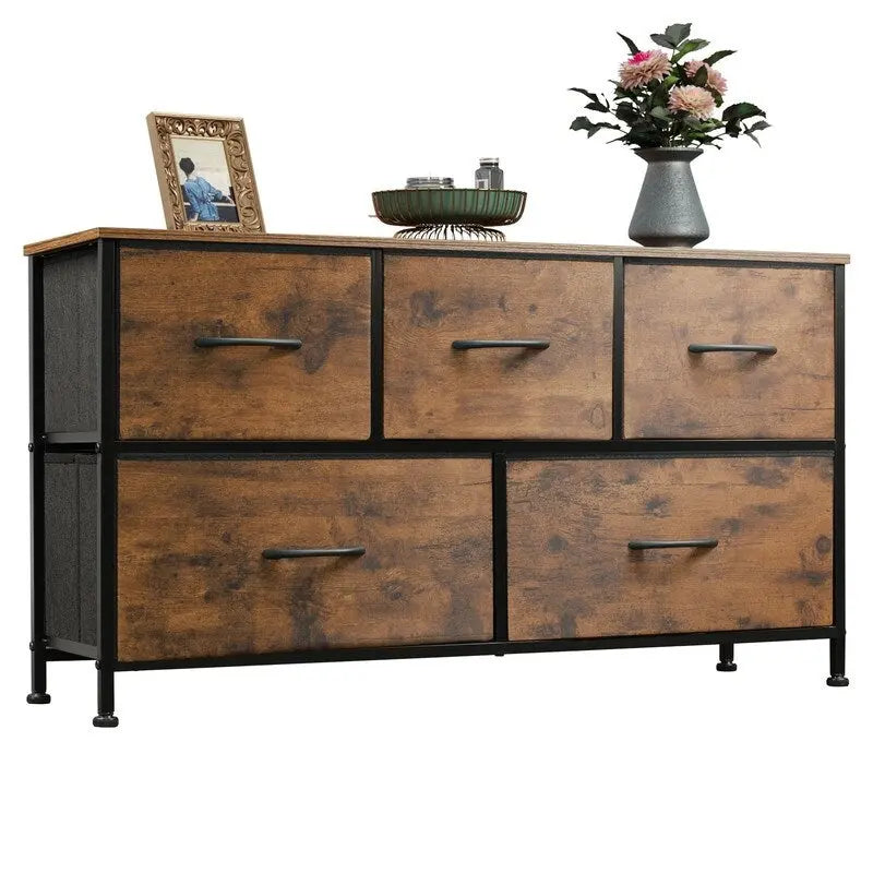 Dresser for Bedroom with 5 Drawers