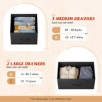 Dresser for Bedroom with 5 Drawers