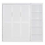 Merax Murphy Bed Wall Bed with Shelves
