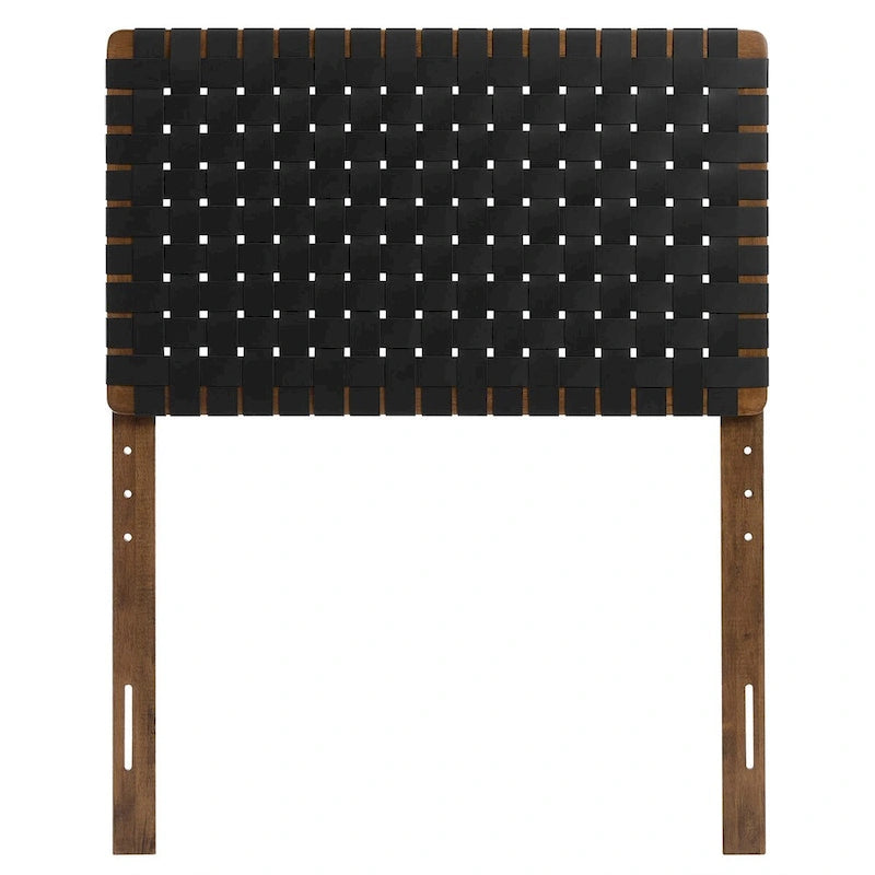 Sparta Twin/Full/Queen/King Vegan Leather Weave Headboard