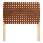 Sparta Twin/Full/Queen/King Vegan Leather Weave Headboard