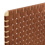 Sparta Twin/Full/Queen/King Vegan Leather Weave Headboard