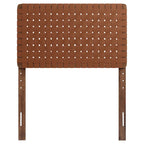 Sparta Twin/Full/Queen/King Vegan Leather Weave Headboard