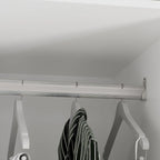 Workspace and Wardrobe Combo Storage Furniture Set with Deluxe Vanity