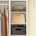 Workspace and Wardrobe Combo Storage Furniture Set with Deluxe Vanity
