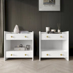 CraftPorch Mid-Century Modern Wall Panel Bedroom Set