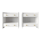 CraftPorch Mid-Century Modern Wall Panel Bedroom Set