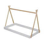 Tent Floor Bed with Triangle Structure
